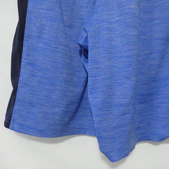 UNDER ARMOUR - Heat Gear - Loose | Youth Medium | Blue Sport Shorts with Logo - Picture 13 of 14